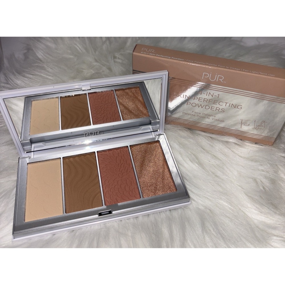 PUR 4-in-1 Skin Perfecting Powders Face‎ Palette Medium/Fair NIB